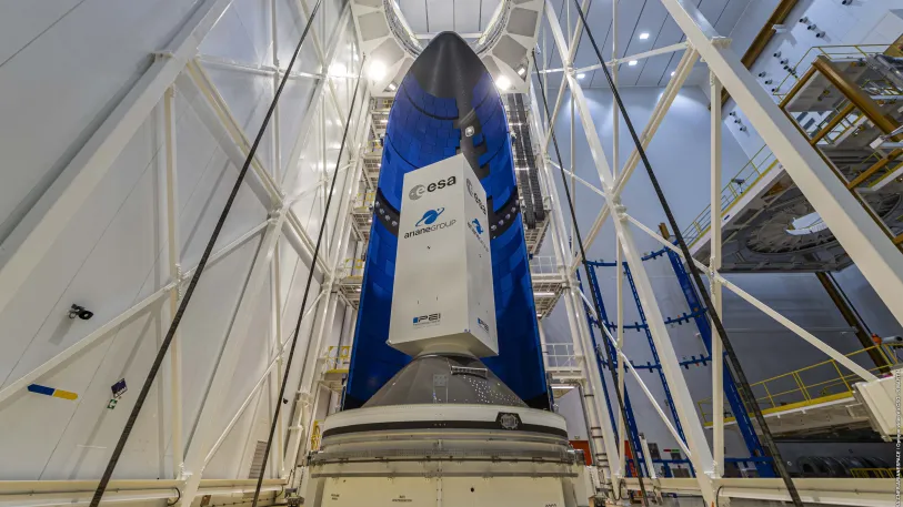 Ariane 6 Fairing Inside, Copyright ESACNESArianespace)