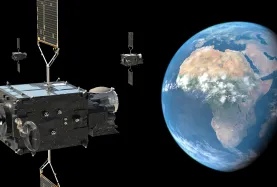 Meteosat Third Generation weather satellites. Credit: ESA/Mlabspace, CC BY-SA 3.0 IGO