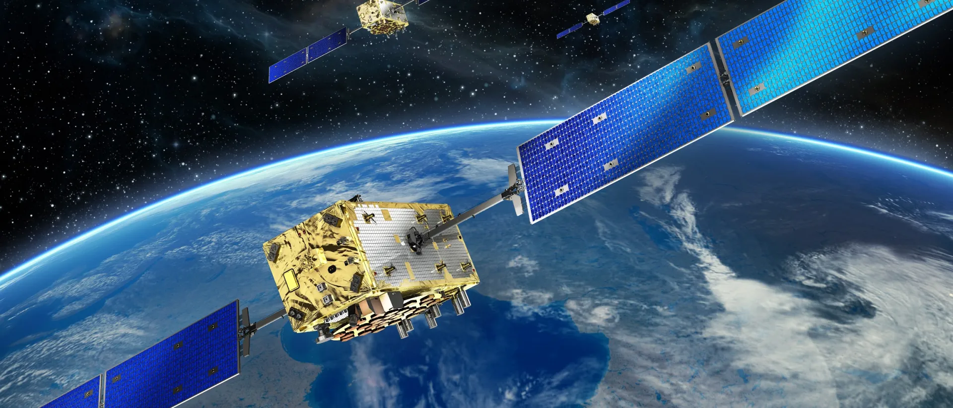 Beyond Gravity supplied the onboard computer (“brain”) that controls and monitors the payload of the Galileo satellites and many other subsystems. The computer also monitors the satellite status, such as temperature, to ensure that the satellites are fully functional. Copyright: OHB System AG.