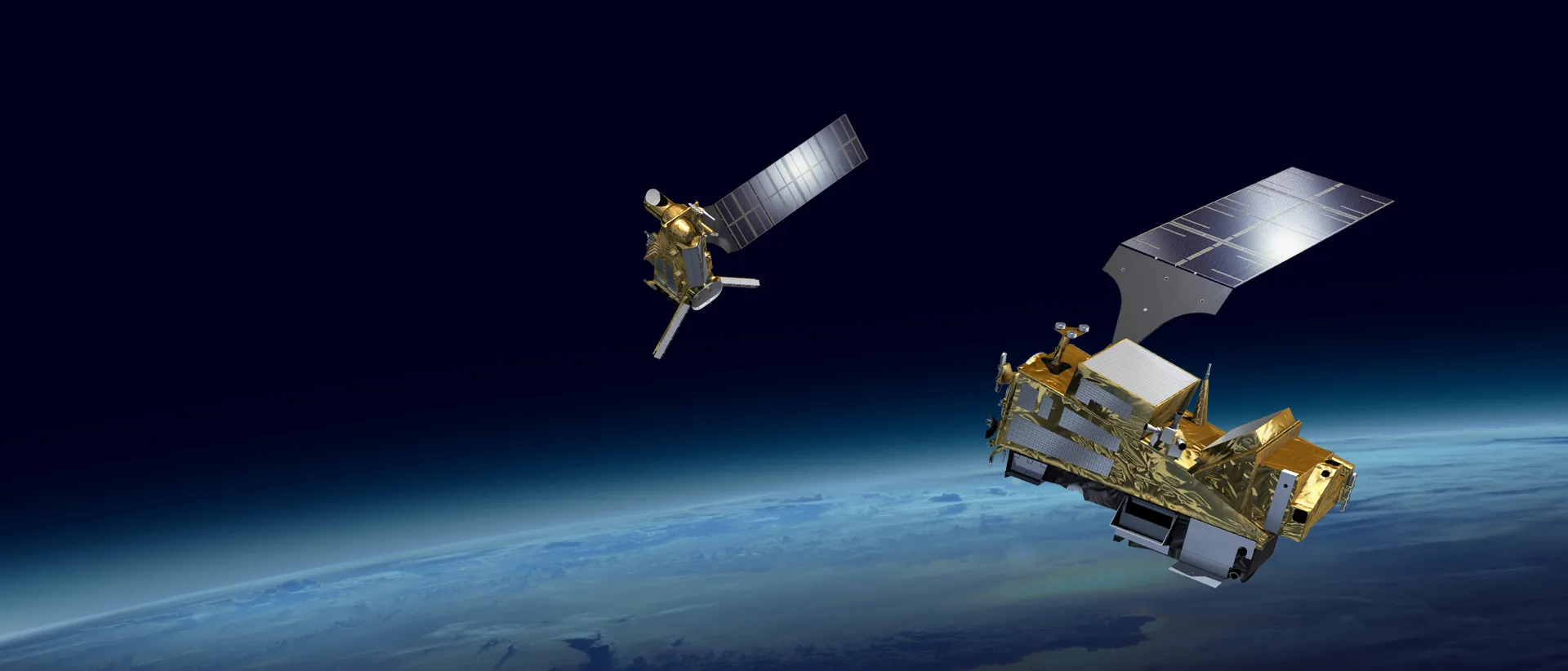 Metop - Second Generation (Metop-SG) is EUMETSAT's next generation of polar-orbiting satellites. Copyright: Eumetsat.