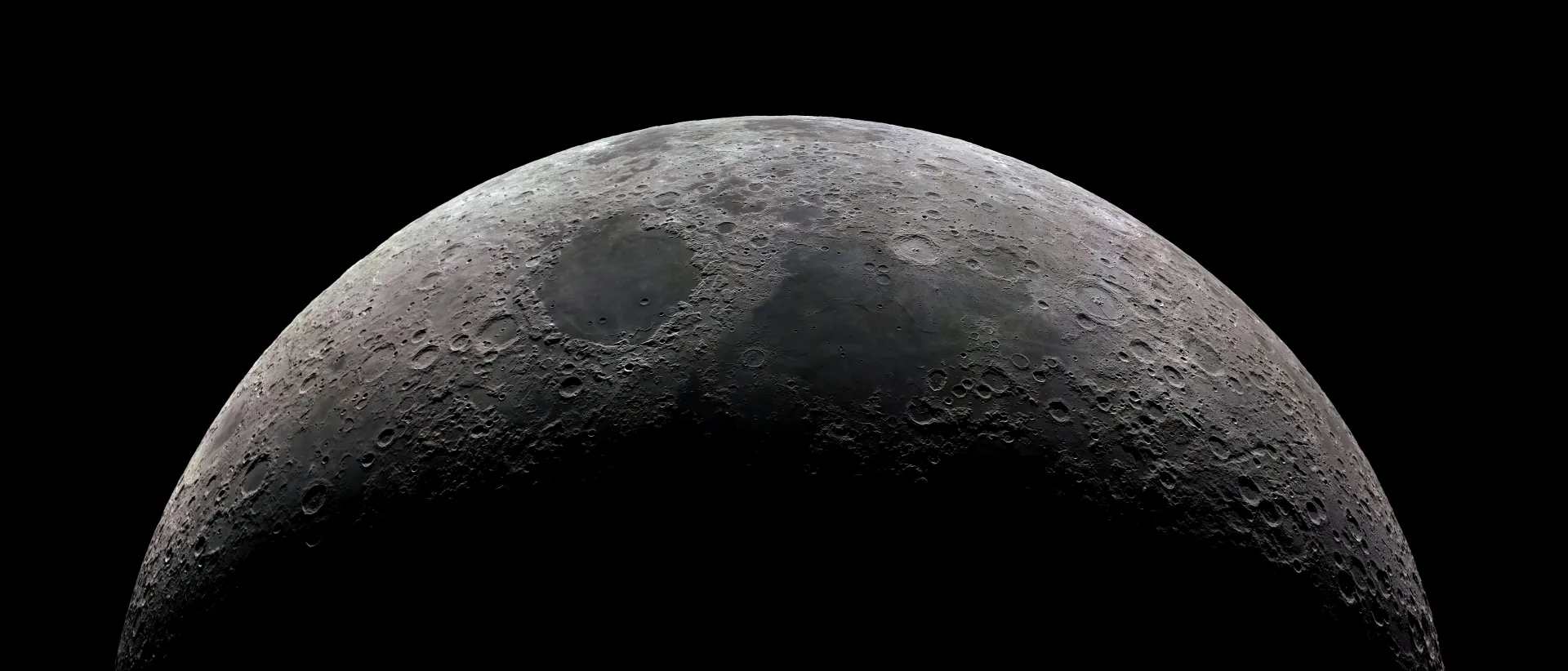 High detail 32 panel mosaic of the waxing crescent moon taken at 2.700mm focal length.