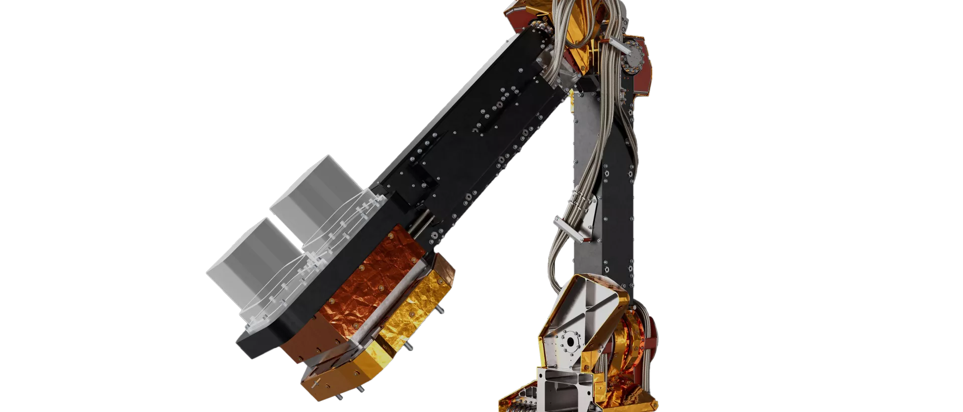 APPMAX3 pointing mechanism electric satellite thruster for space from Beyond Gravity
