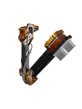 APPMAX3 pointing mechanism electric satellite thruster for space from Beyond Gravity