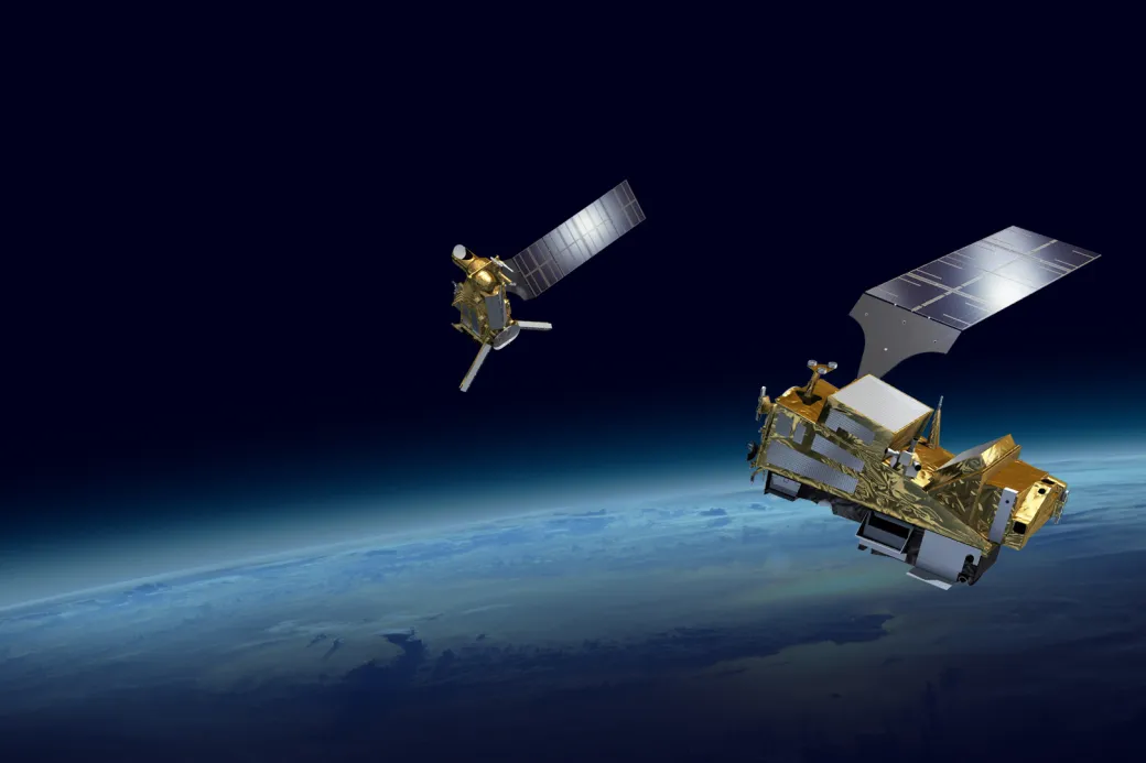 Metop - Second Generation (Metop-SG) is EUMETSAT's next generation of polar-orbiting satellites. Copyright: Eumetsat.